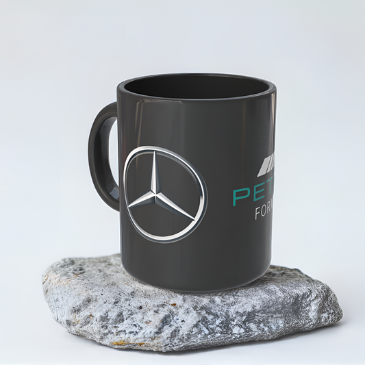 Mercedes AMG Black Coffee Mug